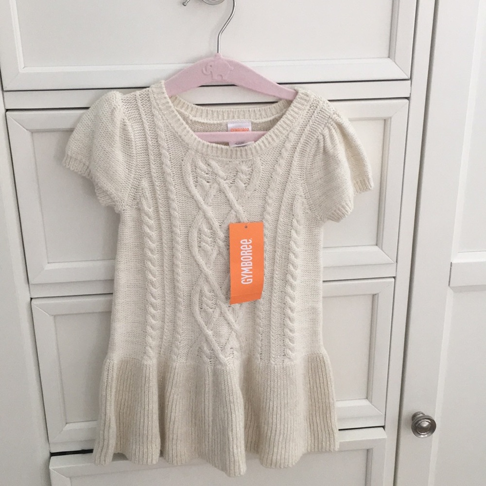 NWT Gymboree sparkly sweater dress 12m to 18m